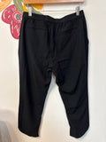 New Marine Layer Black Tencel Allison 27" Inseam Pants, M (retail $98)