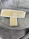 Michael Kors Gray Hoodie Sweatshirt, L