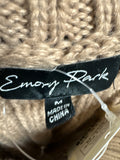Emory Park Brown Sweater, M