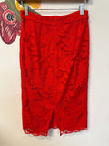 bebe Red Skirt, 6