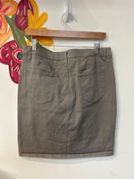 Jupe De Abby Gray Denim Skirt, XL