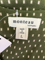 Monteau Green Dress, L