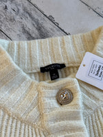 Talbots White Wool Blend Sweater, 1X