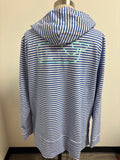 Vineyard Vines Blue Stripe Sweatshirt, L