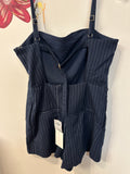 New Abercrombie & Fitch Blue Romper, M Petite