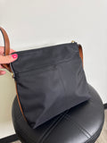 Calvin Klein Black Nylon Crossbody Bag, 9.5"x8"
