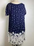 Siren Lily Blue Dress, M