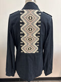 Shyanne Black Denim Jacket, M