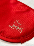 Louboutin Red Sleep Travel Eye Mask, One Size