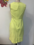Lands End Green with Black Trim Dress, 8