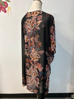 Maurices Black Kimono, L/XL