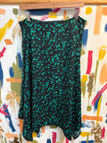 Who What Wear Black/Green Skirt, 12