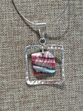 Sterling Silver  Necklace + Earrings