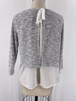 Postmark Anthropologie Gray Top, S