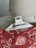 Lucky Brand Print Top, L