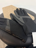 Isotoner Black Gloves, L/XL