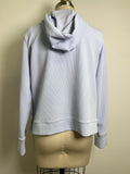 DKNY Blue Hoodie Sweatshirt, M