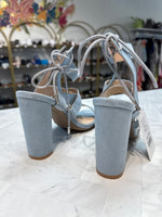 Lulus Blue Sandals, 6.5