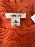 Westbound Pink Lightweight Sweater, XL