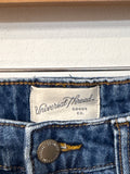 Universal Thread High Rise Flare 28" Inseam Jeans, 4 Short