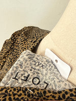 Loft Animal Print Top, XXL