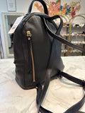 Radley London Black Leather Backpack, 11"x10"