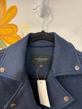 Liverpool Blue Moto Jacket, XS