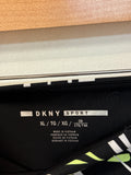 DKNY Black Print Leggings, XL