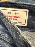 Gap Girlfriend Mid Rise 26" Inseam Jeans, 29 (8)