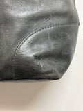 Frye Gray Leather Shoulder "Shopper" Bag, 17"x11.5" (retail $358)