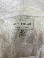 Lucky Brand White Cardigan, S