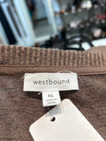 Westbound Brown Top, XL