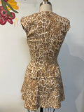 Kimchi Blue Animal Print Mini Dress, M (runs small)