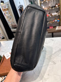 Stone & Co Black Genuine Leather Shoulder Bag, 12"x9"