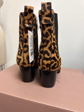 New Franco Sarto Vianca Animal Print Boots, 7