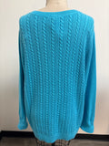 Talbots Blue Sweater, 2X