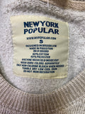New York Popular Tan Sweatshirt, S