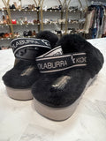 Koolaburra Ugg Black Fuzz'n Slippers, 6