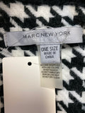 Marc New York Black Houndstooth Cardigan, One Size