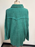 Entro Green Corduroy Jacket, L
