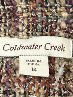 Coldwater Creek Tweed Jacket, 14