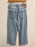 H&M 30" Inseam Wide Leg Jeans, 4
