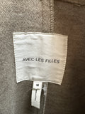 Avec Les Filles Brown Jacket, M