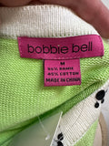 Bobbie Bell Green Dog Sweater, M