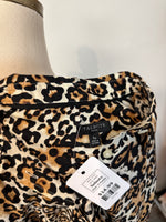 Talbots Animal Print Top, S Petite
