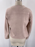 Ivanka Trump Pink Snap Front Jacket, S