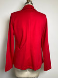 Tommy Hilfiger Red Blazer Jacket, S