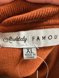 Absolutely Famous Brown Dress, XL