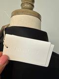 New Helmut Lang Black Denim Trucker Jacket, M (retail $645)