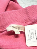 The Vintage Shop Pink One Shoulder Sweatshirt, S